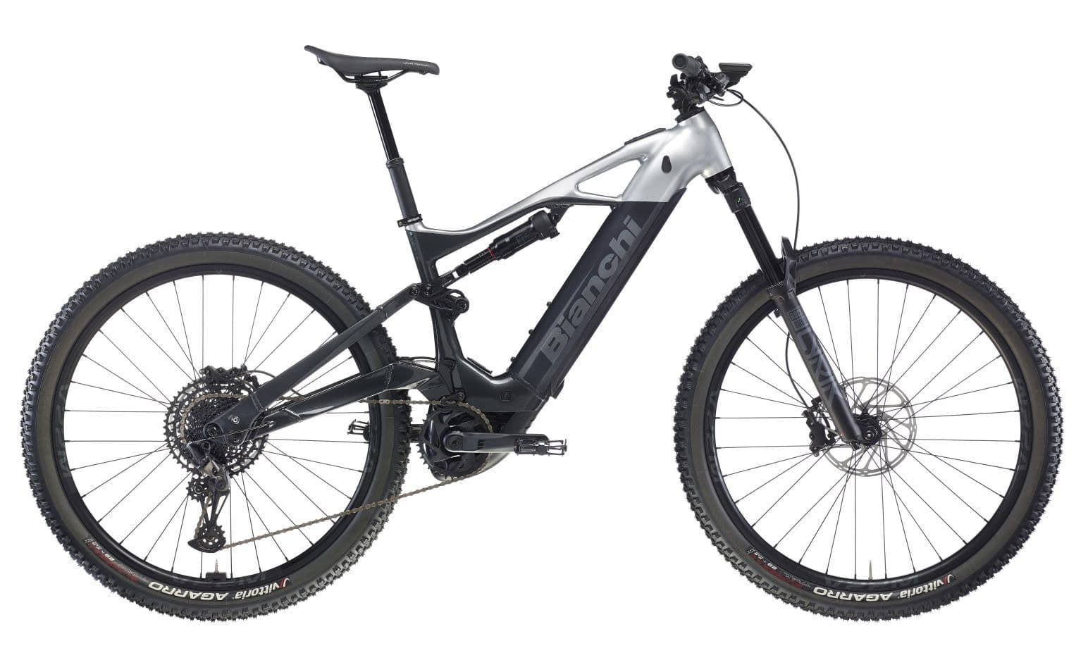 BIANCHI E-VERTIC FX TYPE SE  GRAPHITE / GREY SILVER - Imagen 1