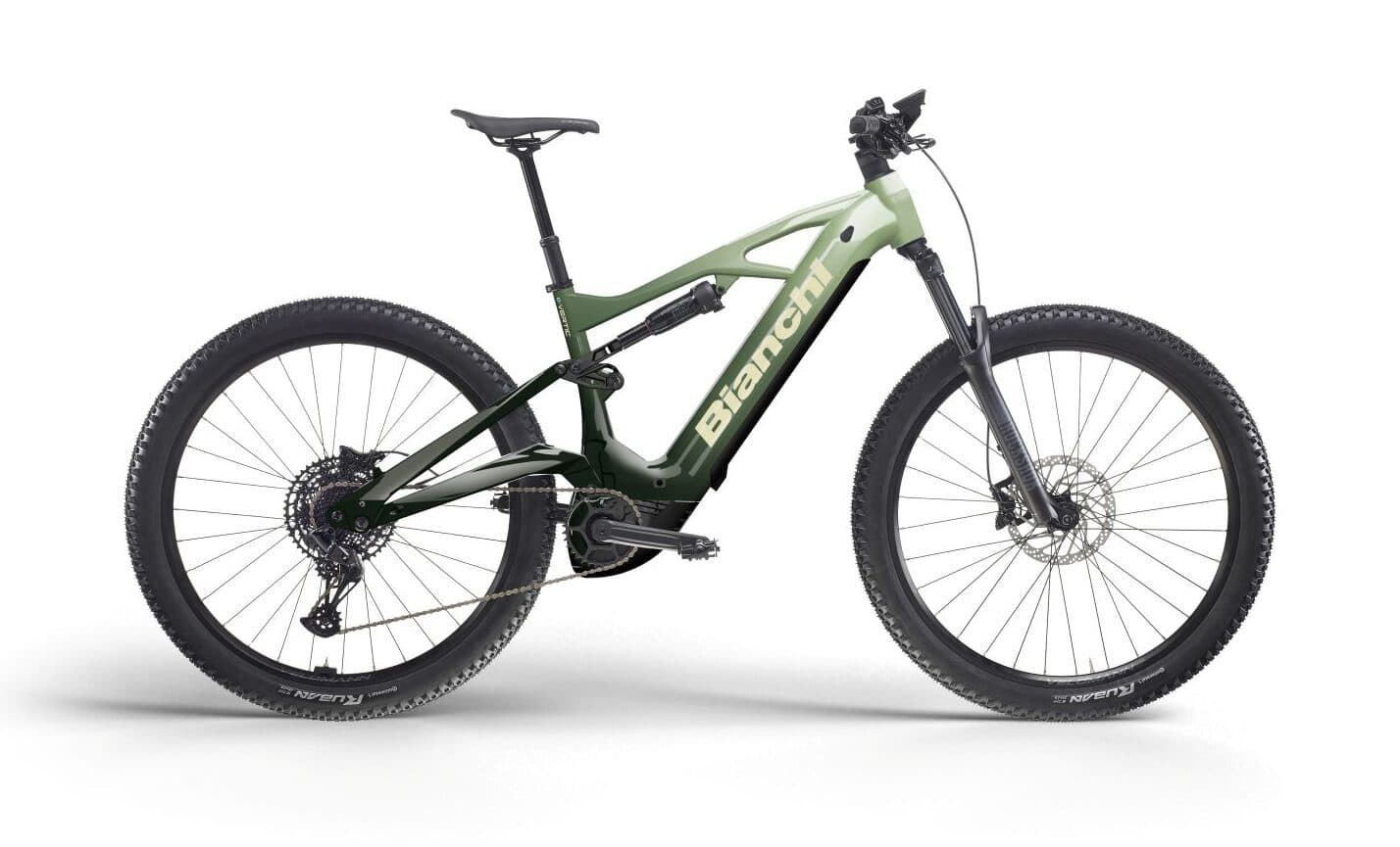 BIANCHI E-VERTIC FX TYPE SE  GREEN/BLACK - Imagen 1