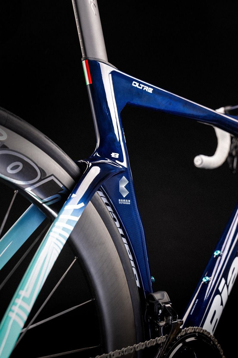 BIANCHI OLTRE RC TEAM REPLICA 2026 TEAM BAHRAIN VICTORIOUS - Imagen 2
