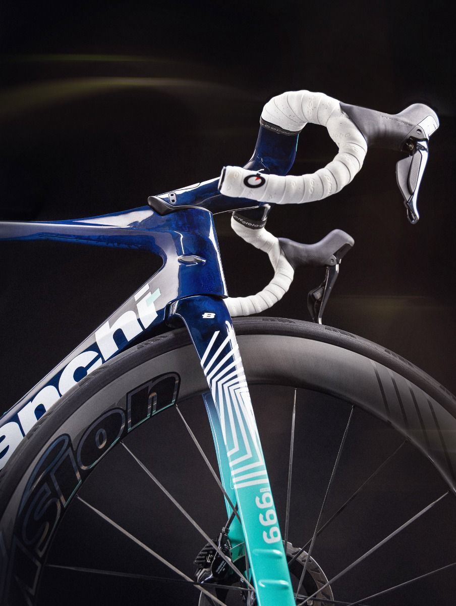 BIANCHI OLTRE RC TEAM REPLICA 2026 TEAM BAHRAIN VICTORIOUS - Imagen 6