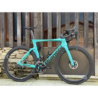 BICICLETA CARRETERA BIANCHI OLTRE COMP 105 DI2 12SP - AZUL CELESTE ULTIMAS UNIDADES TALLA 53 - 55 - Imagen 1