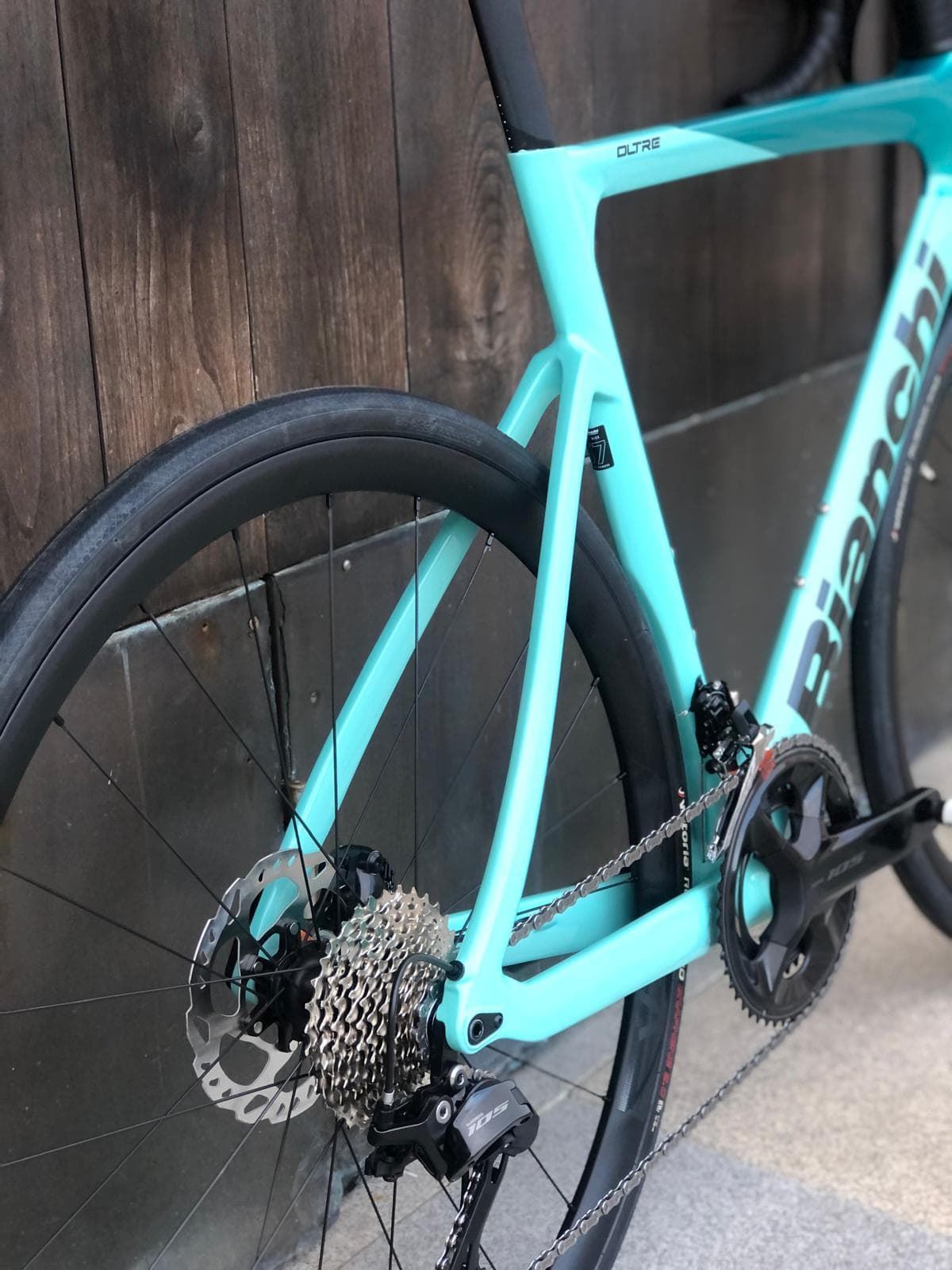 Bicicleta Carretera BIANCHI Oltre Race - 105 12sp, AZUL TURQUESA, 2025 - Imagen 7