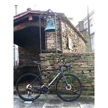 BICICLETA CARRETERA MEGAMO PULSE ELITE 15 SH12 - ALPHA GREEN (24). ULTIMA UNIDAD!! TALLA M - Imagen 1