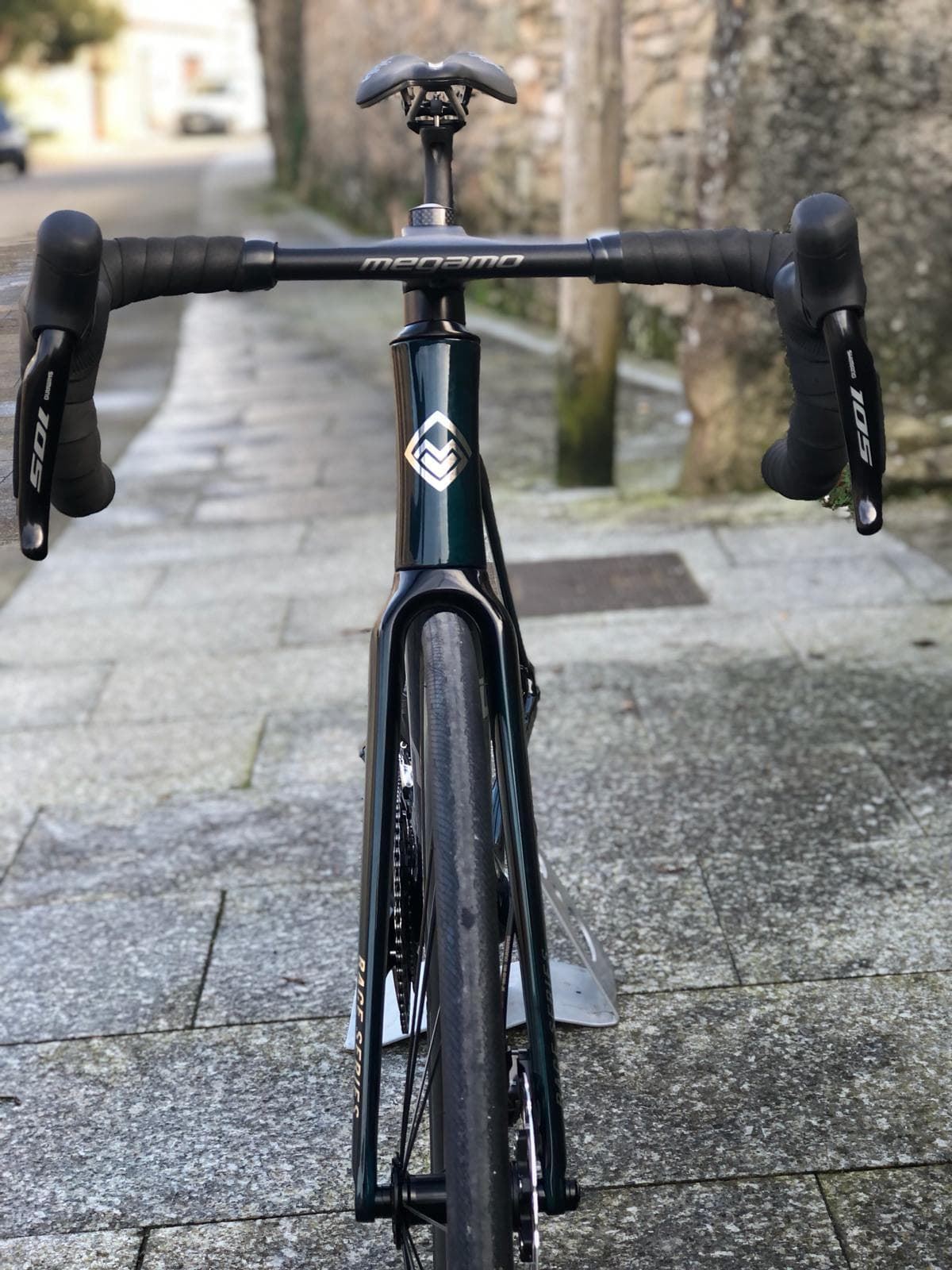 BICICLETA CARRETERA MEGAMO PULSE ELITE 15 SH12 - ALPHA GREEN (24). ULTIMA UNIDAD!! TALLA M - Imagen 2