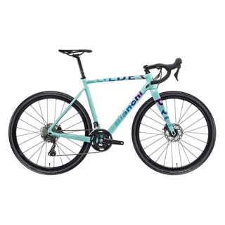 Bicicleta Ciclocrós BIANCHI ZOLDER PRO GRX610 12S CP HDISC CK16 /  Purple Rainbow Full Glossy - Imagen 1