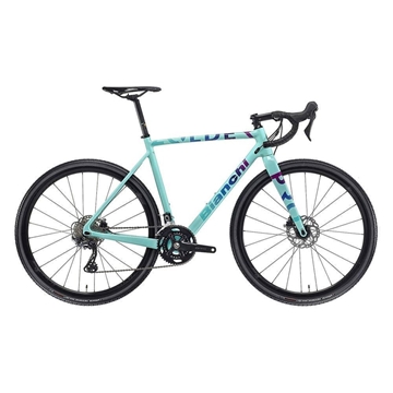 Bicicleta Ciclocrós BIANCHI ZOLDER PRO GRX610 12S CP HDISC CK16 /  Purple Rainbow Full Glossy - Imagen 1