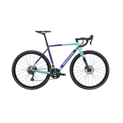 Bicicleta Ciclocrós BIANCHI ZOLDER PRO GRX610 1x12S.  Purple - Abyssal Teal Glossy - Imagen 1