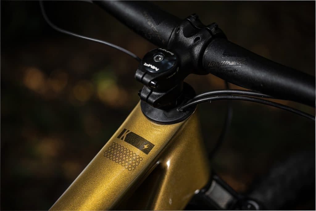 BICICLETA EBIKE MMR KAIZEN LTD. DORADO OSCURO - Imagen 4