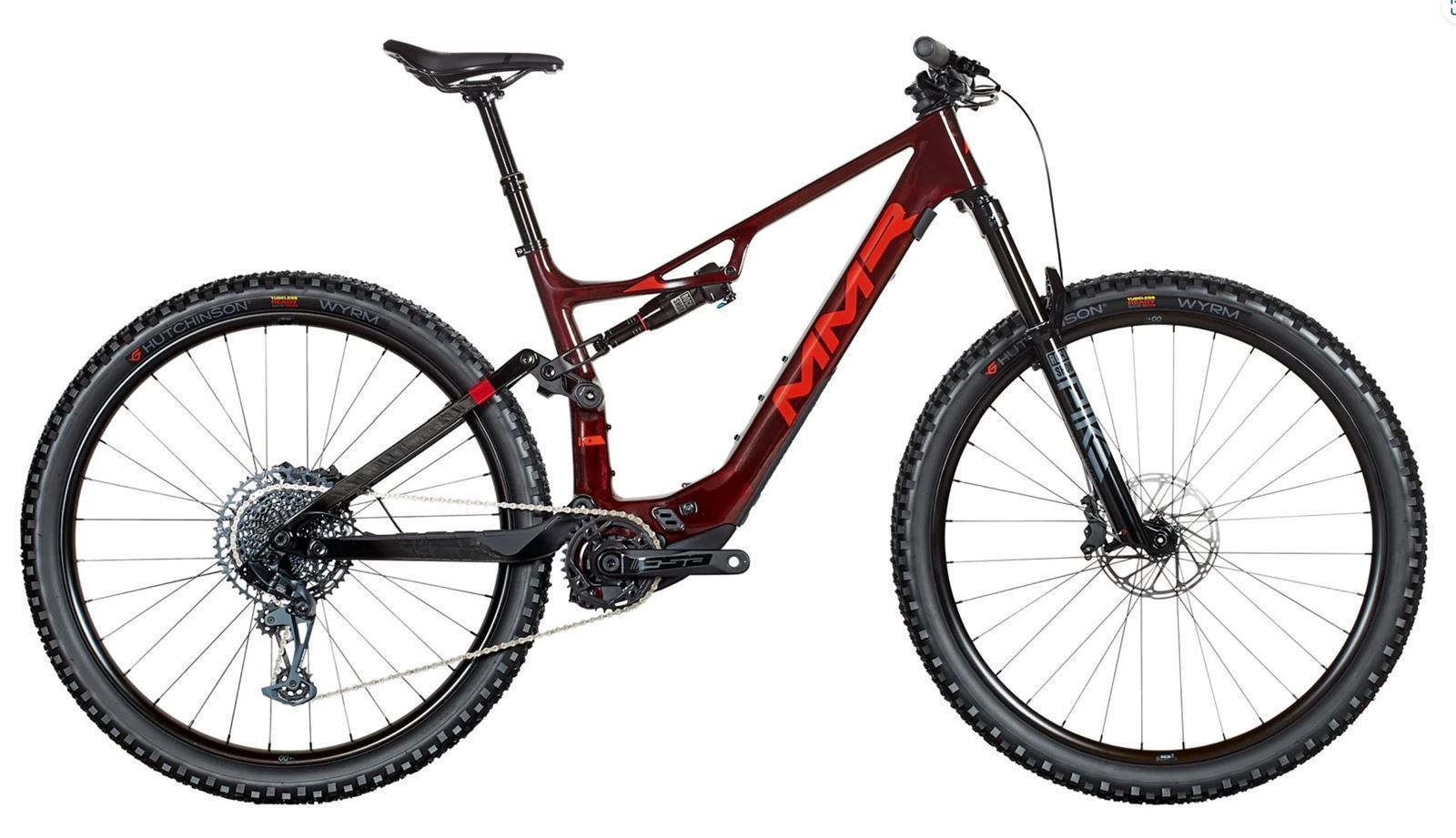 BICICLETA EBIKE MMR KAIZEN LTD ROJO OSCURO. ÚLTIMA UNIDAD, TALLA M!! - Imagen 1