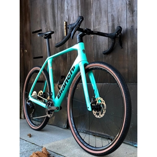 Bicicleta Gravel BIANCHI IMPULSO COMP GRX 610 - Azul Celeste - Imagen 2