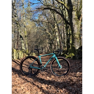Bicicleta Gravel BIANCHI Impulso RC - GRX 825 DI2 2x12sp CELESTE METALLIC - Imagen 1