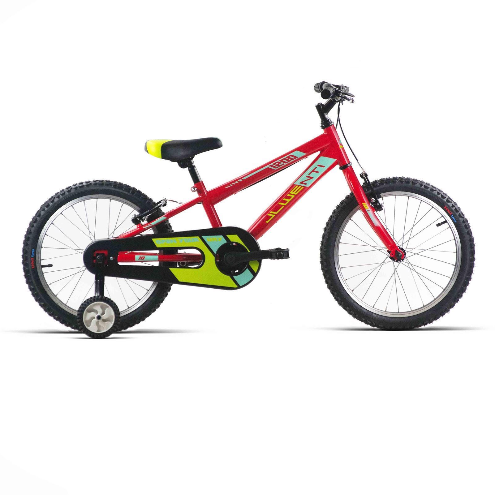 Bicicleta Infantil JL-WENTI 18" ROJO/NEGRO "1200" 2023 - Imagen 1