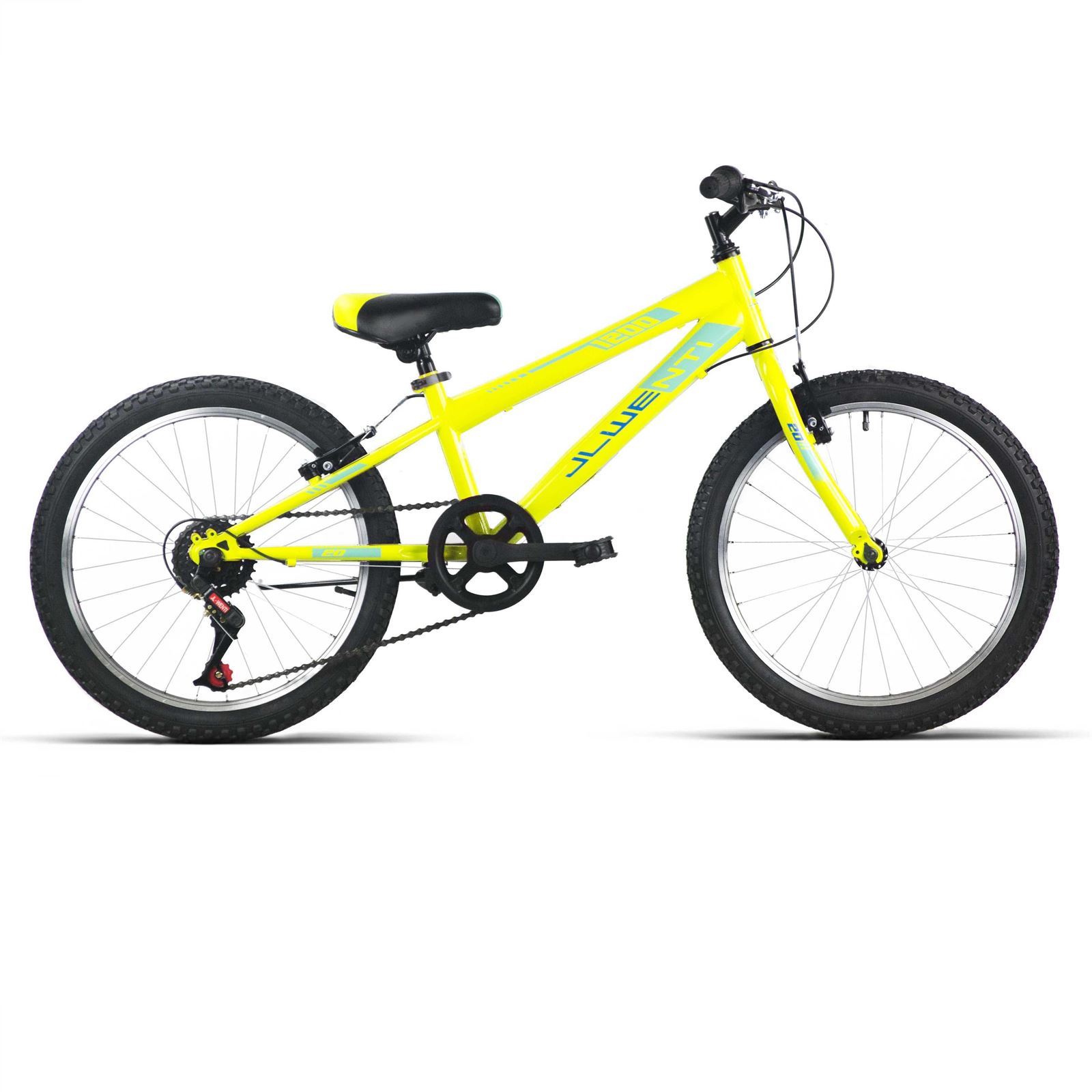 Bicicleta Infantil JL-WENTI 20" AMARILLO/NEGRO 5 VELOCIDADES - Imagen 1