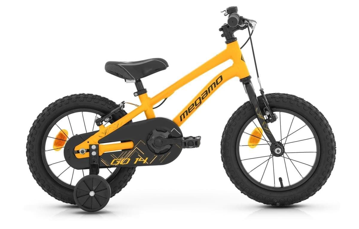 Bicicleta Infantil MEGAMO 14" GO. Amarillo - Imagen 1