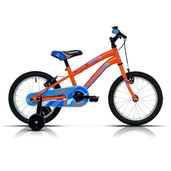Bicicleta Infantil MEGAMO MTB 16¨KID. Naranja/Azul. ÚLTIMA UNIDAD - Imagen 1