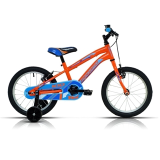 Bicicleta Infantil MEGAMO MTB 16¨KID. Naranja/Azul. ÚLTIMA UNIDAD - Imagen 1