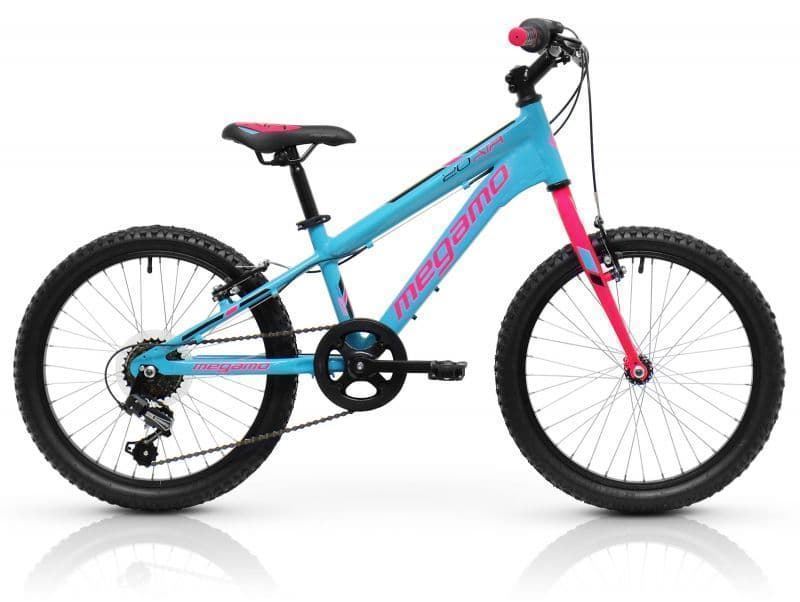 Bicicleta Infantil MEGAMO MTB 20¨ JUNIOR "AIR GIRL - Rosa / Azul" - Imagen 1