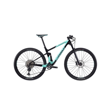 BICICLETA MTB 29¨BIANCHI METHANOL CV FS 9.3 MX - CELESTE CK16/BLACK FULL GLOSSY - Imagen 1