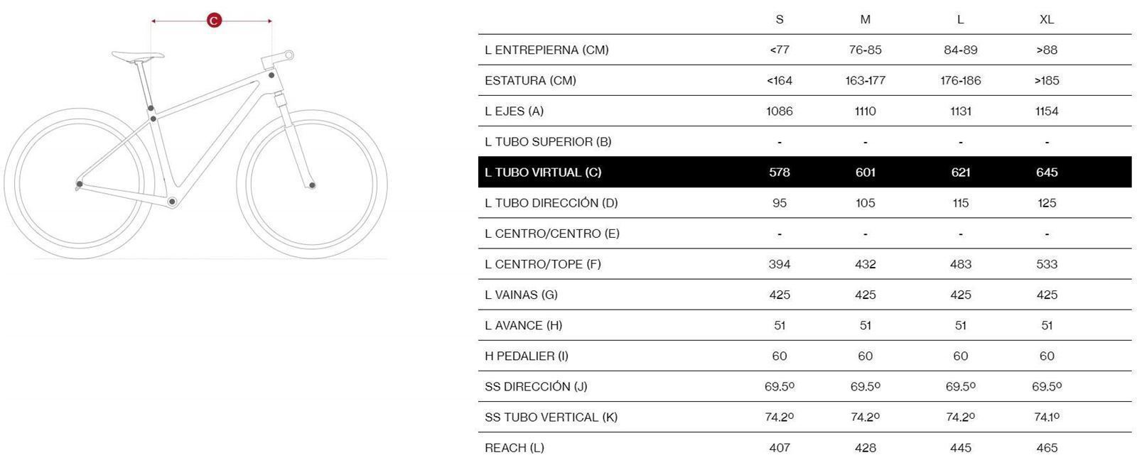 BICICLETA MTB 29¨MMR RAKISH 00 2024. NEGRO CARBONO - Imagen 4