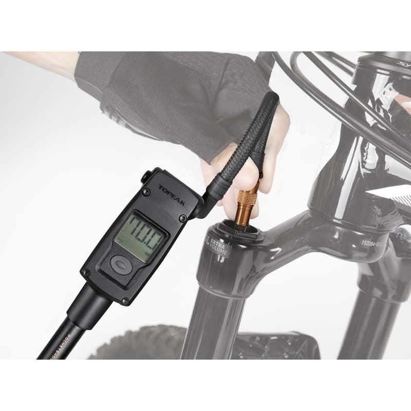 BOMBA DE AIRE PARA SUSPENSIONES TOPEAK POCKETSHOCK DIGITAL - Imagen 3