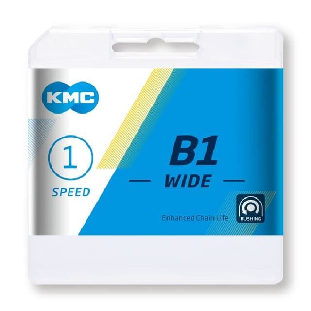 CADENA KMC B1-WIDE 112P 1V, negra - Imagen 1