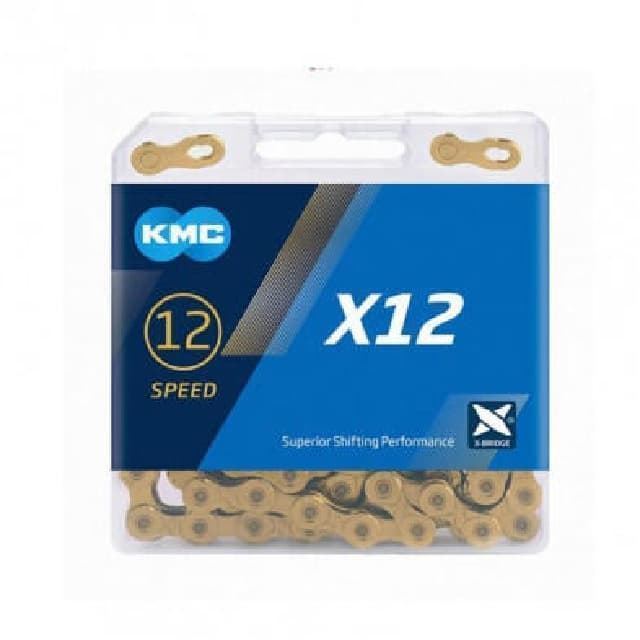 CADENA KMC X12 ORO 126P 12V - Imagen 1