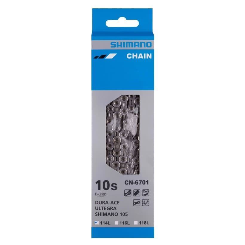 Cadena SHIMANO ULTEGRA, CN-6701 114 ESL 10V - Imagen 1