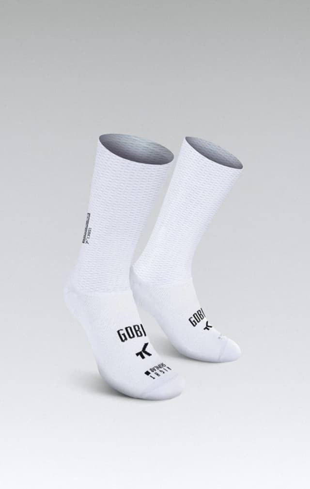 CALCETINES AERO GOBIK Vortex 2.0 Blanco - Imagen 1