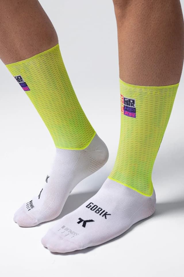 CALCETINES AERO GOBIK Vortex 2.0 Liquid Lime. ÚLTIMAS UNIDADES!! - Imagen 1