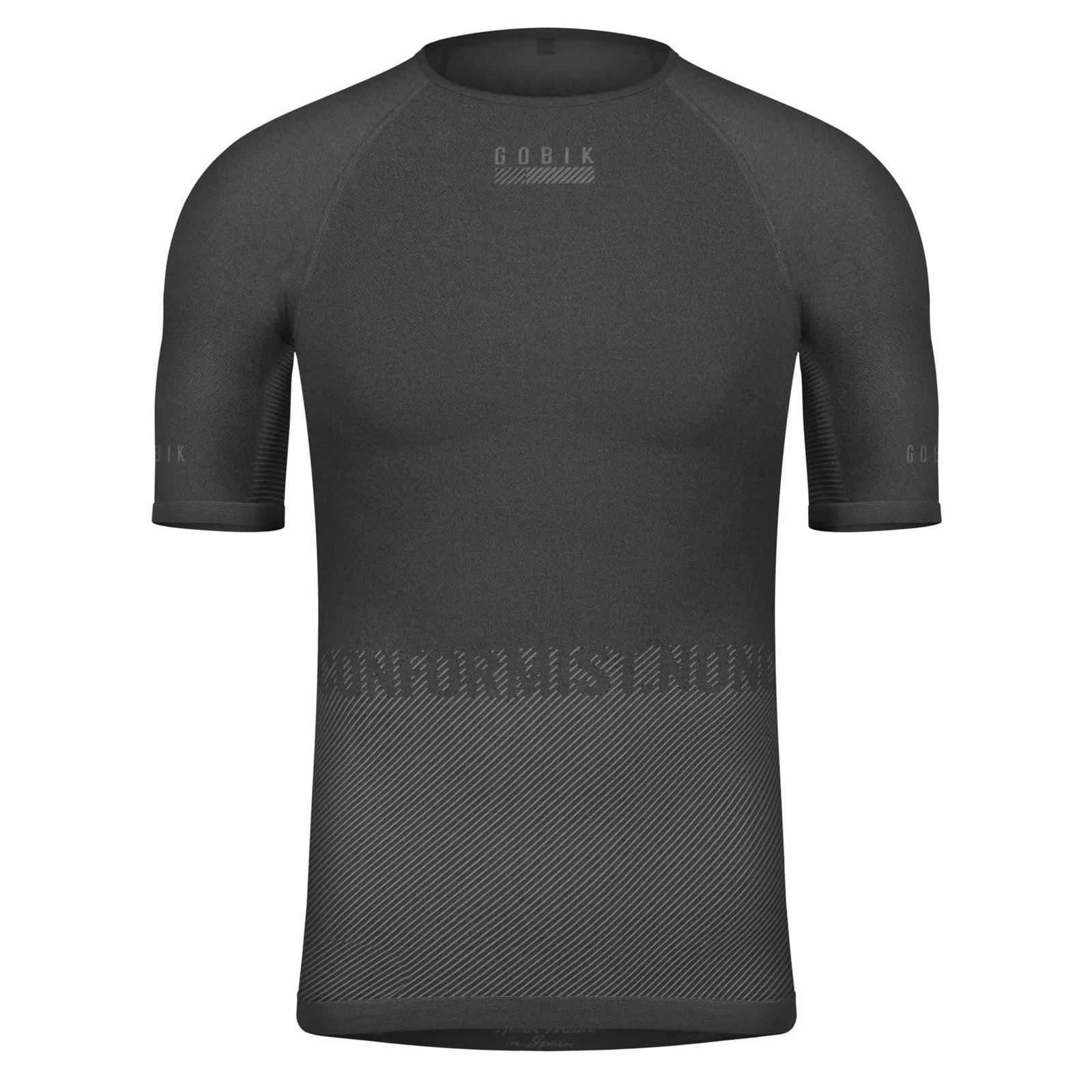 CAMISETA INTERIOR GOBIK MANGA CORTA LIMBER SKIN HOMBRE "BASALT" - Imagen 1