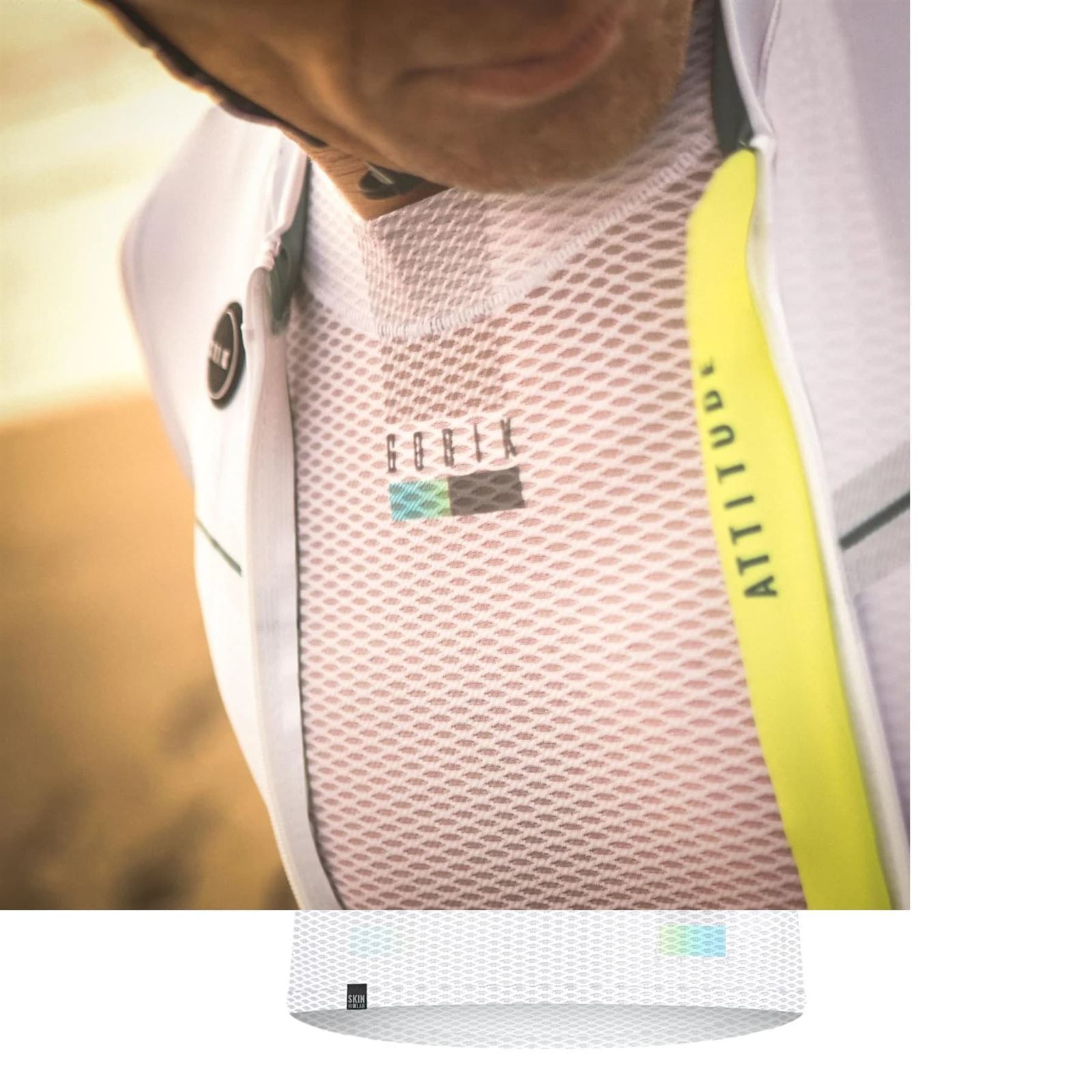 CAMISETA INTERIOR GOBIK SECOND SKIN HOMBRE BLANCO - Imagen 2