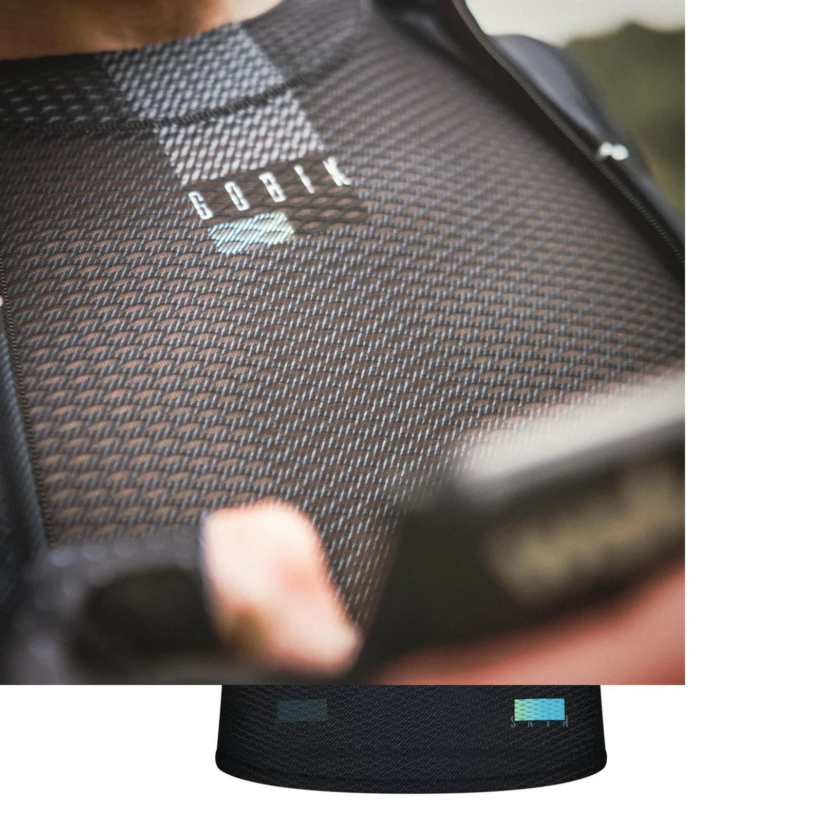 CAMISETA INTERIOR GOBIK SECOND SKIN HOMBRE NEGRO - Imagen 3