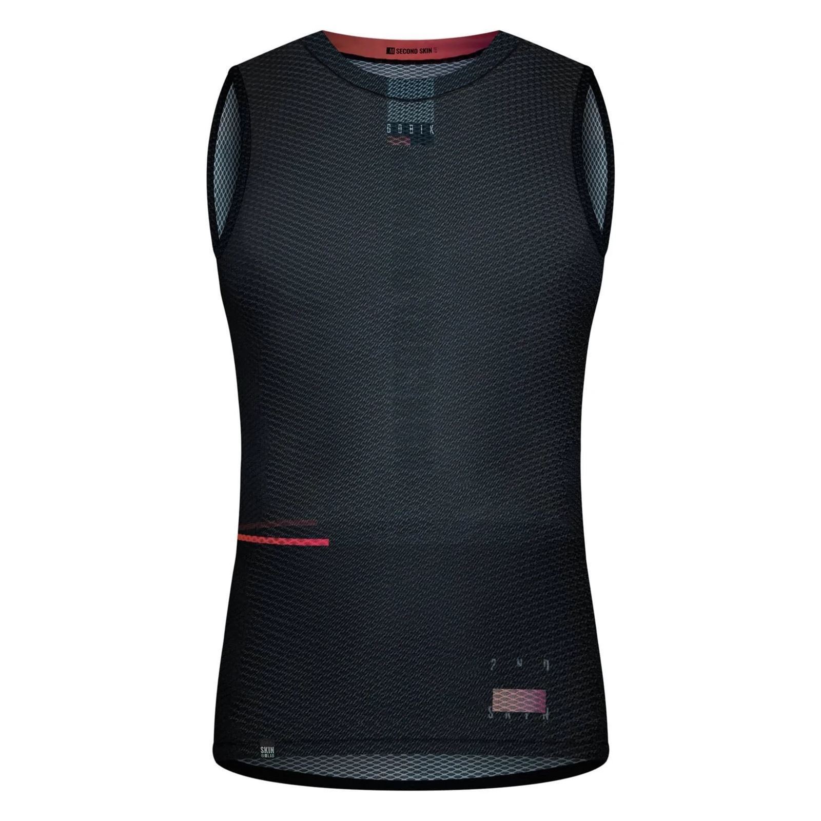 CAMISETA INTERIOR GOBIK SECOND SKIN MUJER "BLACK LEAD" - Imagen 1