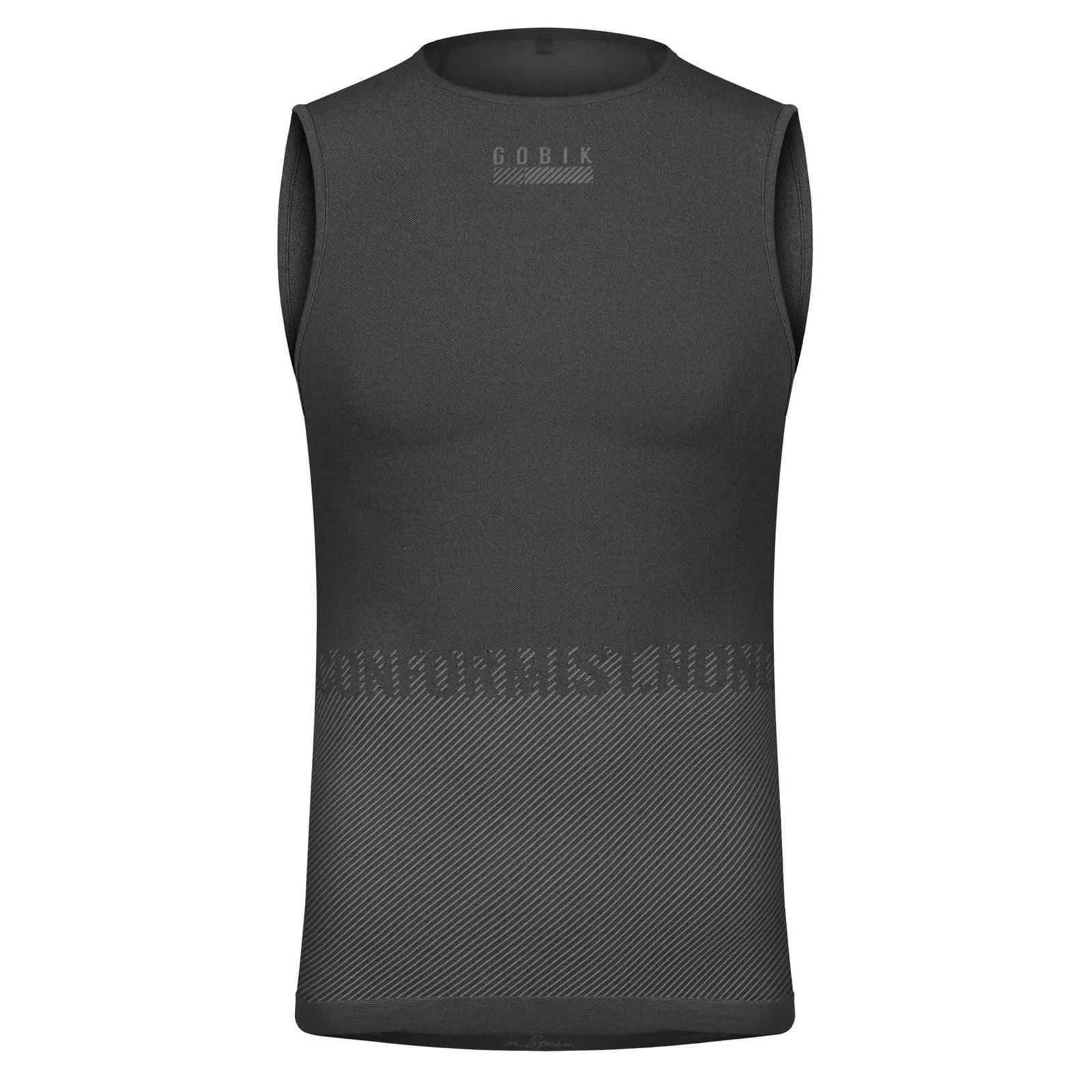 CAMISETA INTERIOR GOBIK SIN MANGAS LIMBER SKIN HOMBRE "BASALT" - Imagen 1