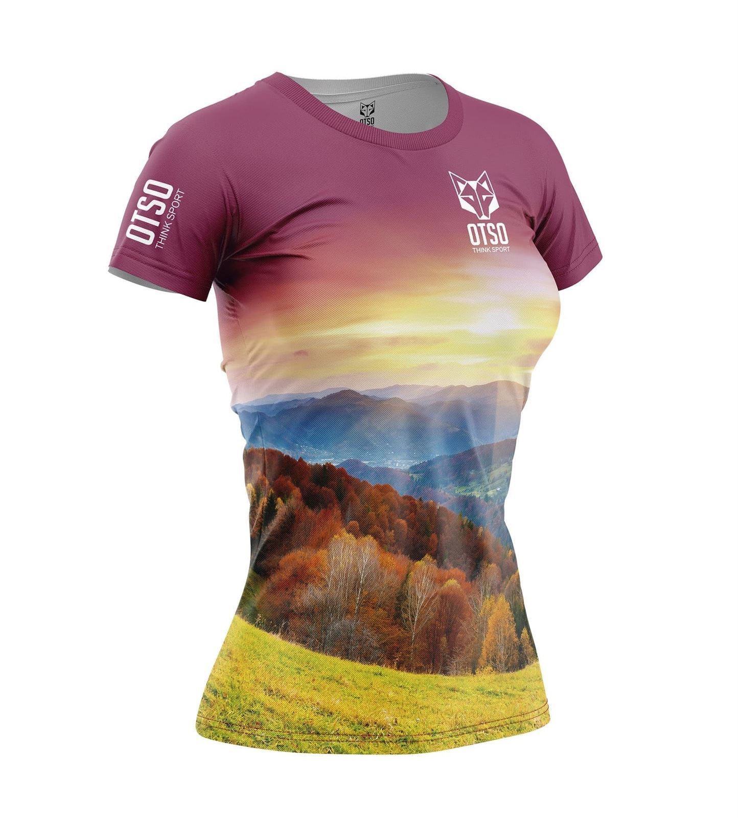 Camiseta OTSO Manga Corta Mujer Autumn - Imagen 1