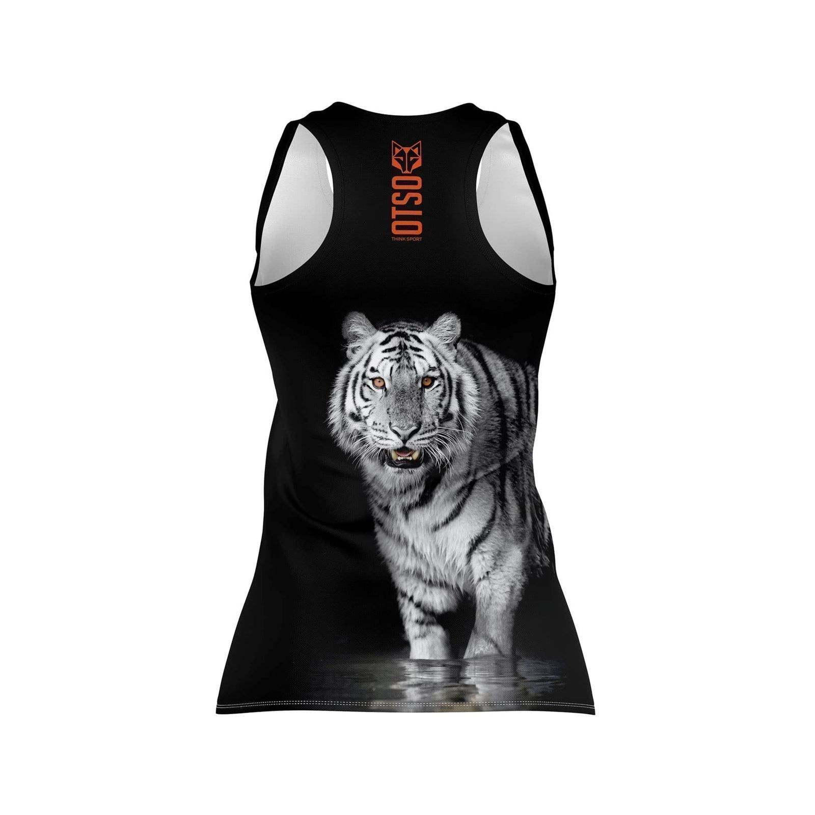 Camiseta OTSO Sin Mangas Mujer Tiger - Imagen 2