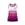 Camiseta Singlet OTSO Sin Mangas Mujer Rayas Rosa - Imagen 1