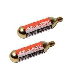 Cartucho CO2 MASSI, 16g. - Imagen 1