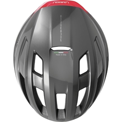 CASCO ABUS POWERDOME  titan/rojo - Imagen 2