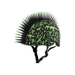 Casco Infantil RASKULLZ Cresta Verde T-Rex - Imagen 1
