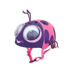 Casco Infantil RASKULLZ Mariquitilla Rosa/Violeta - Imagen 1