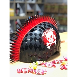 Casco Infantil RASKULLZ Pirata Cresta Roja - Imagen 1