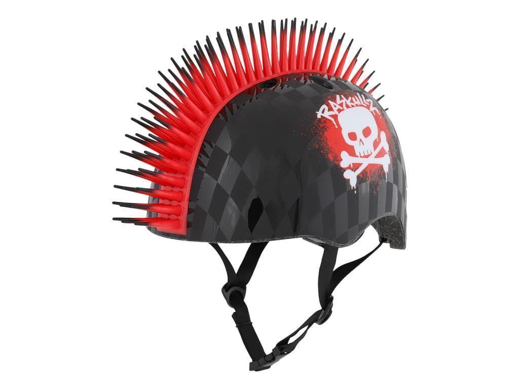 Casco Infantil RASKULLZ Pirata Cresta Roja - Imagen 3