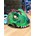 Casco Infantil RASKULLZ Rex/ Dinosaurio Verde - Imagen 1