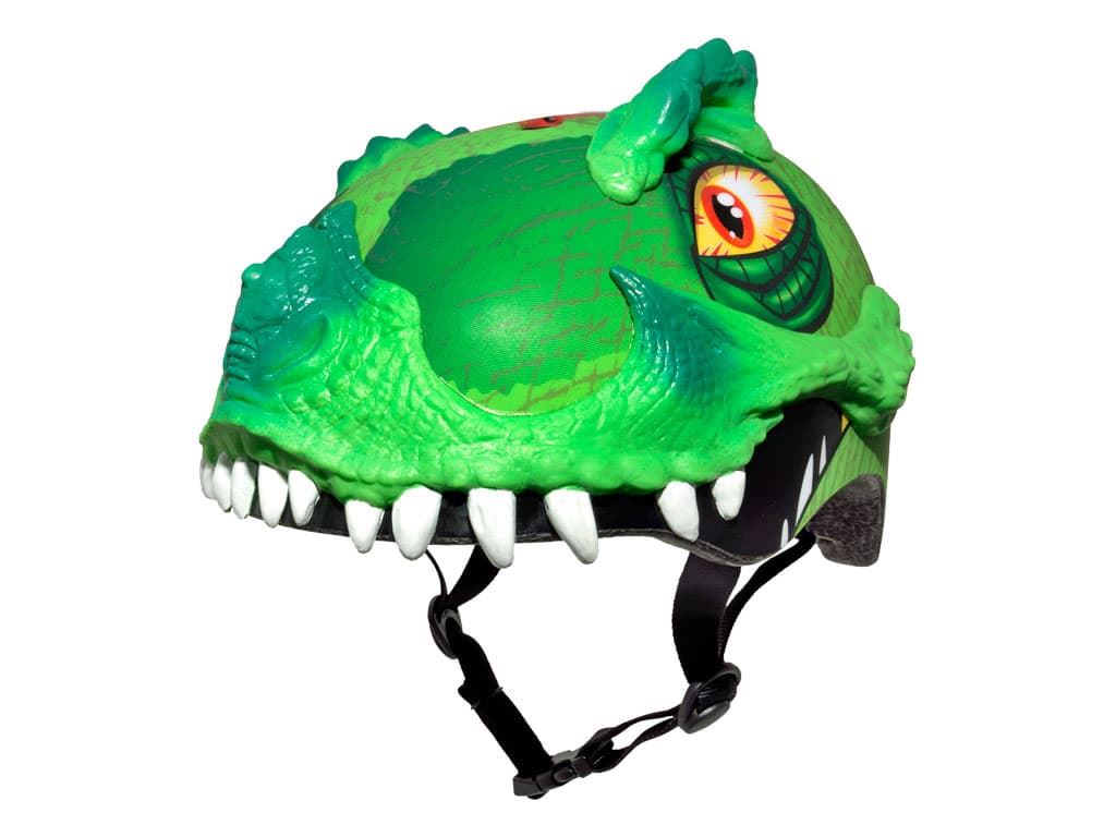 Casco Infantil RASKULLZ Rex/ Dinosaurio Verde - Imagen 2