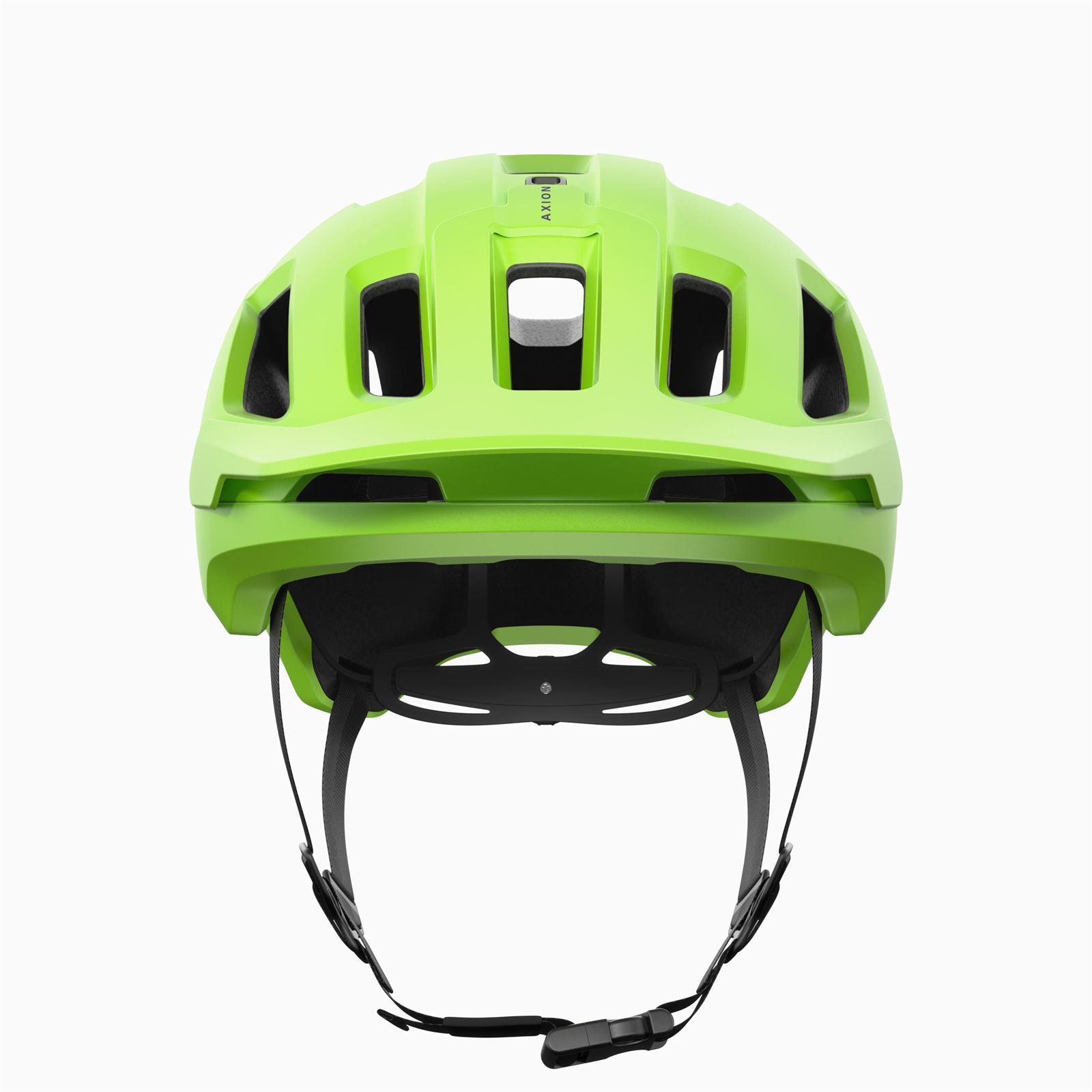 Casco POC AXION "Fluorescent Yellow/Green Matt" - Imagen 2