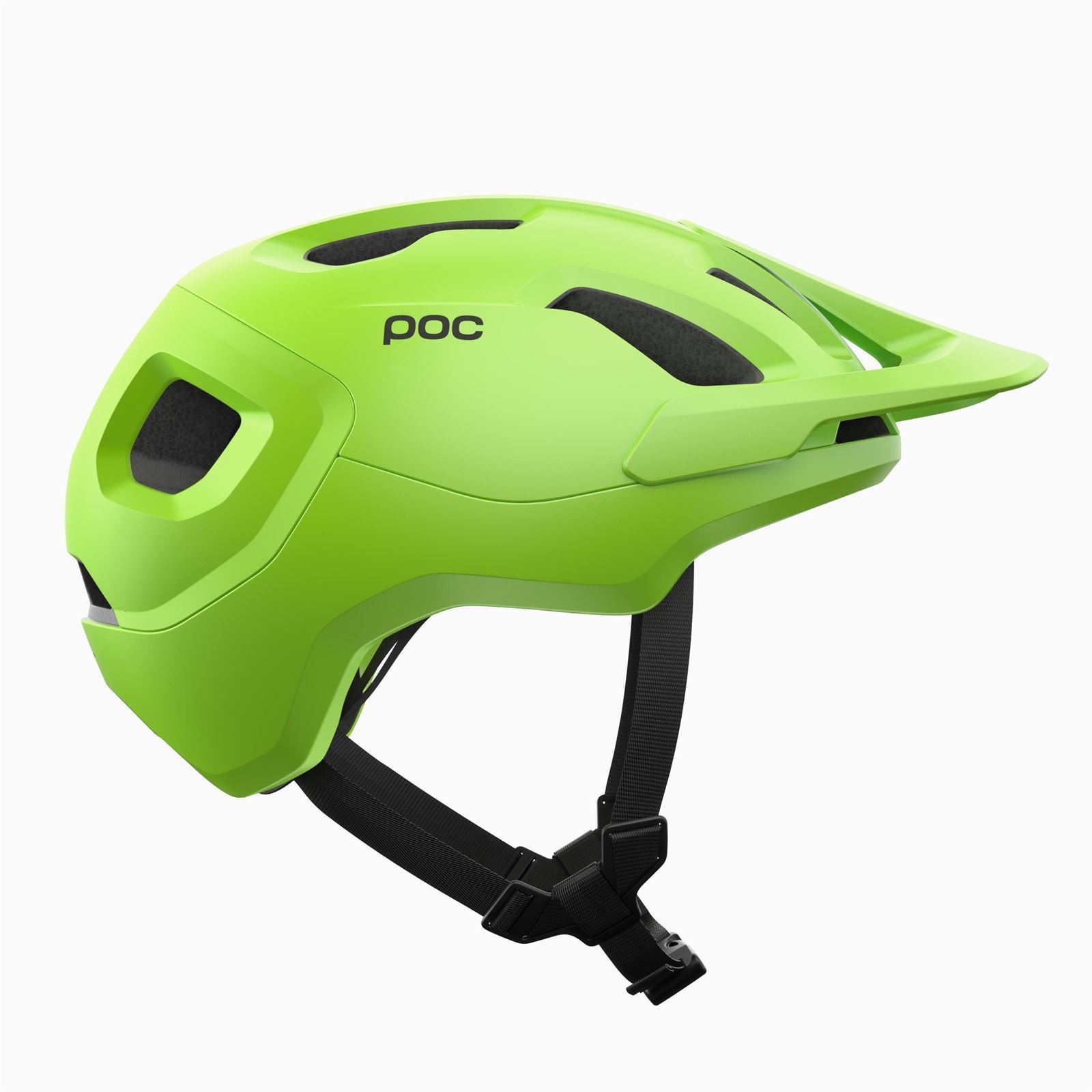 Casco POC AXION "Fluorescent Yellow/Green Matt" - Imagen 3