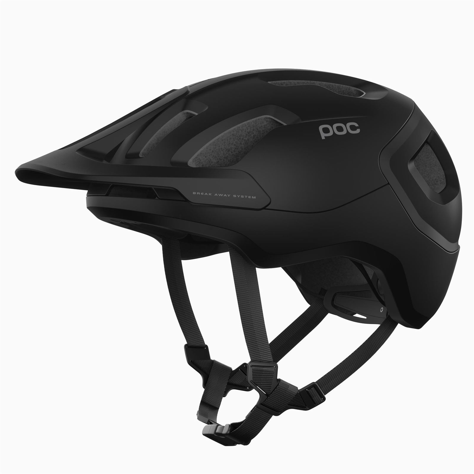 Casco POC AXION "Uranium Black Matt" - Imagen 1