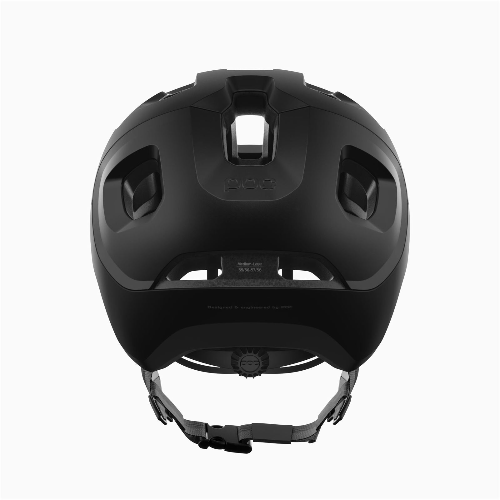 Casco POC AXION "Uranium Black Matt" - Imagen 4