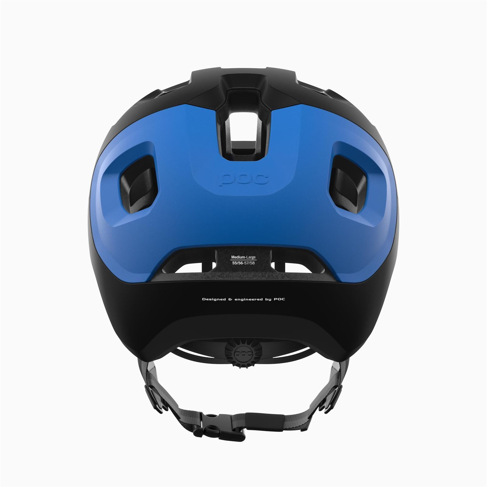 Casco POC AXION "Uranium Black/Opal Blue Metallic/Matt" - Imagen 4